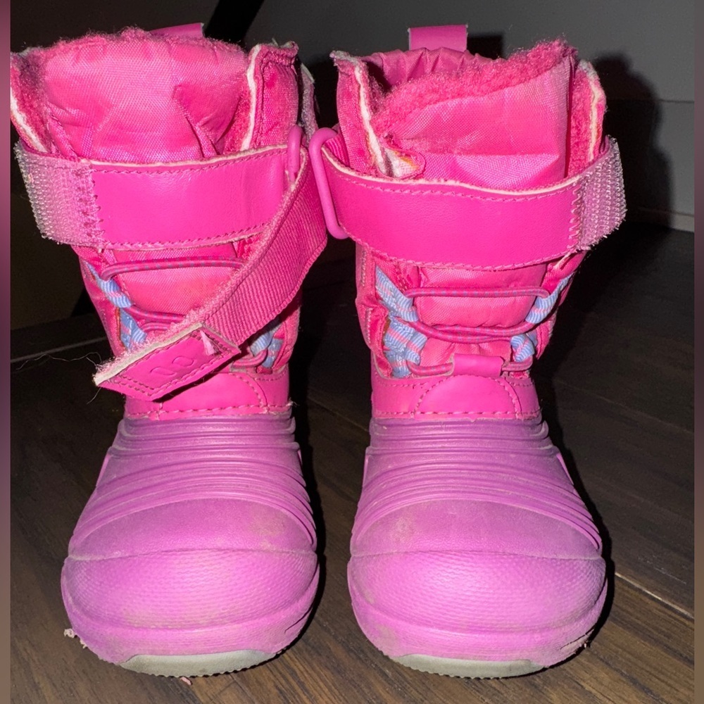 Merrell Pink Rain & Snow Boots Waterproof Insulated